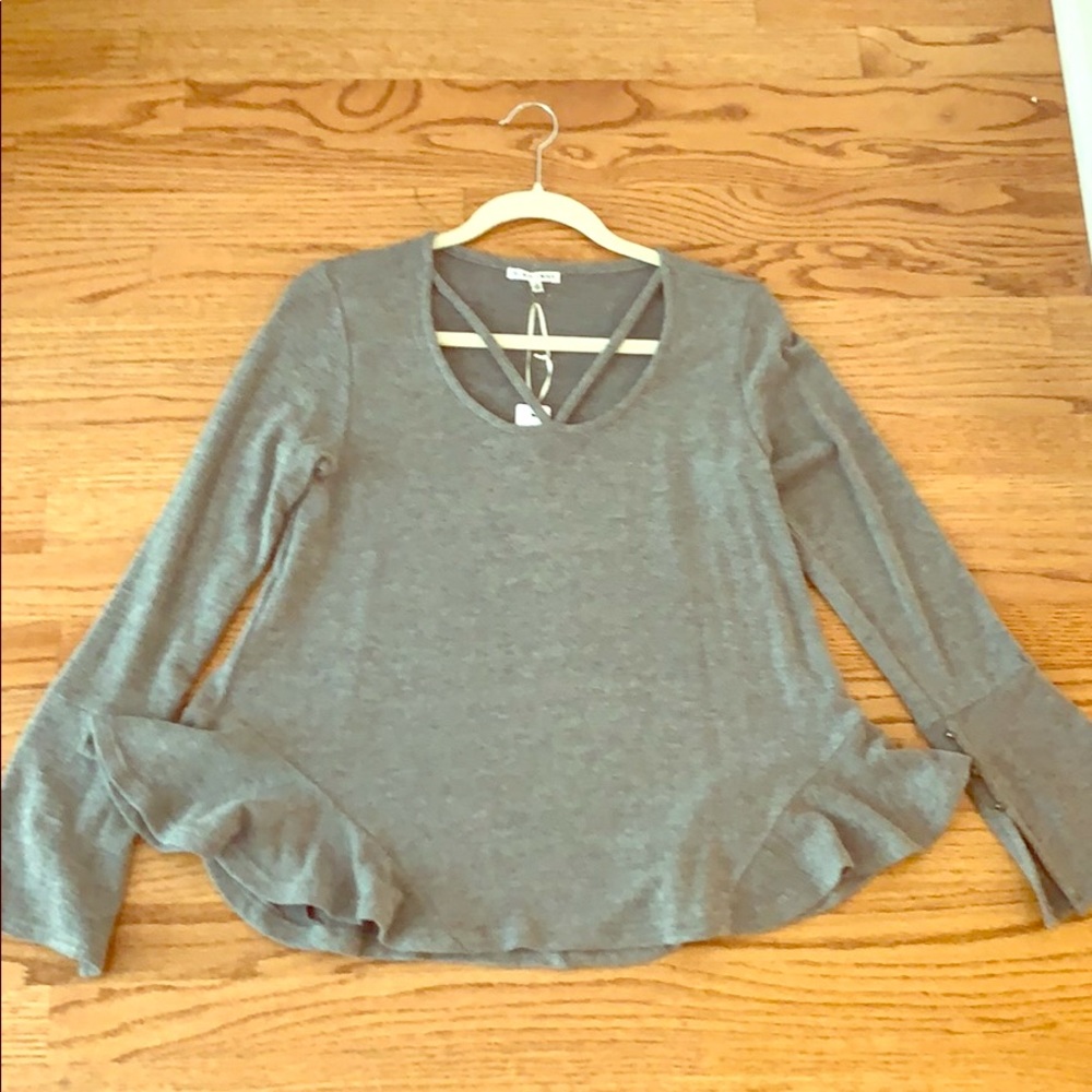 NWT grey top